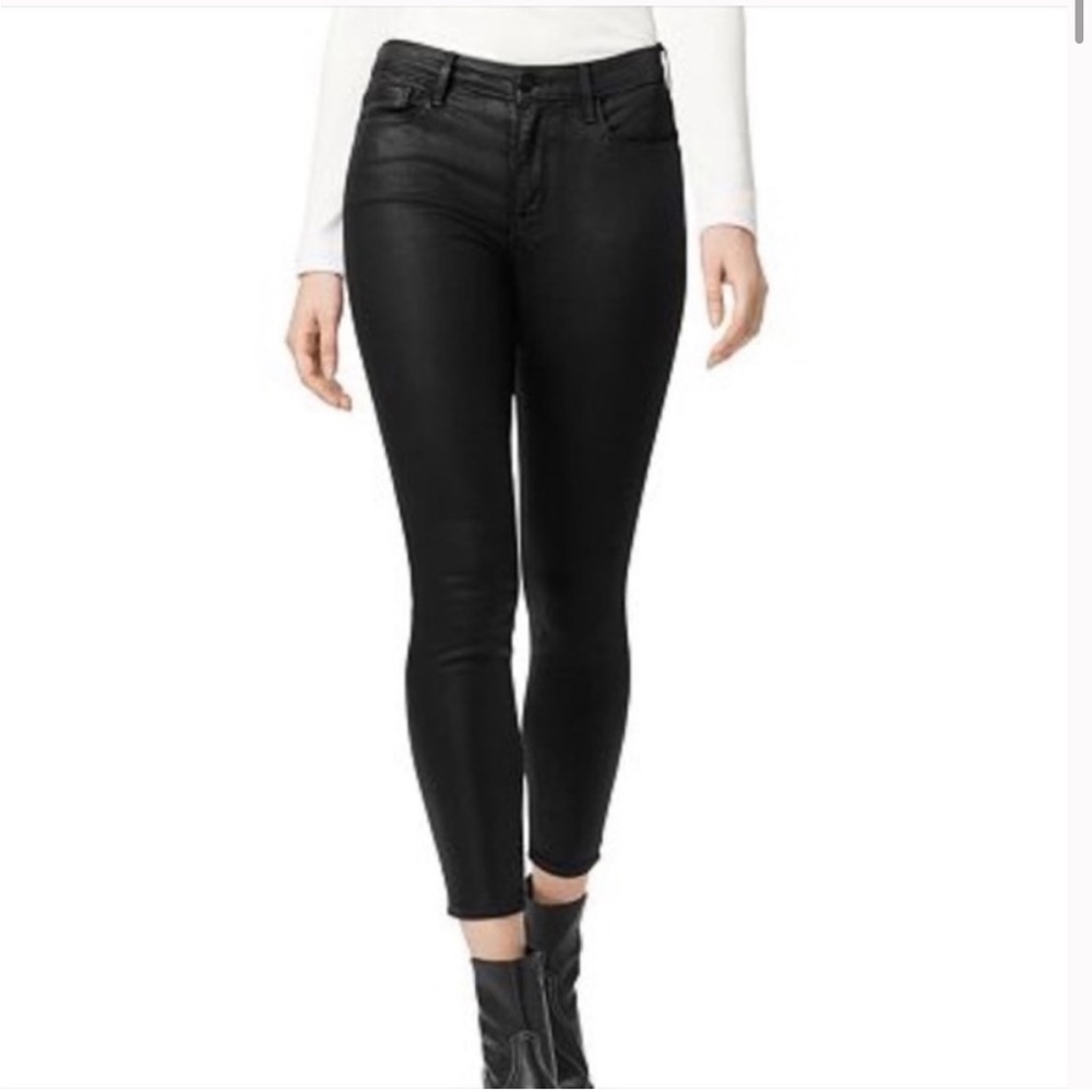Social standard by sanctuary faux leather Black pant size 2